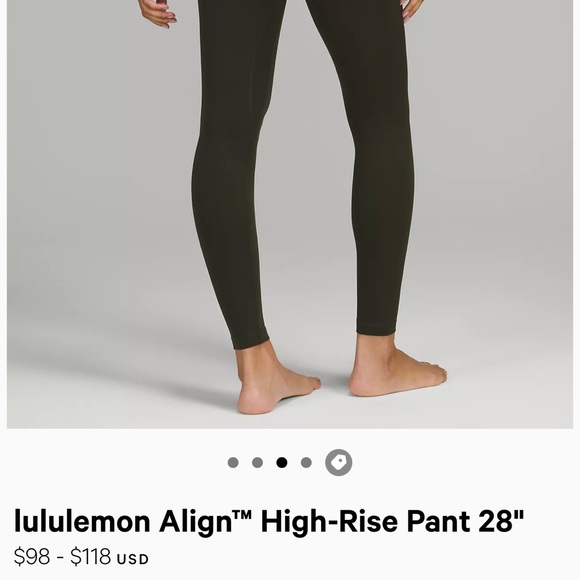 Lululemon Hi-Rise - Picture 3 of 3